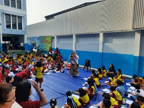 CERIA, Cerita Literasi Anak : Teman Baik Untuk Semua (Sosialisasi Anti-Bullying) Bersama Duta Baca Jakarta Timur